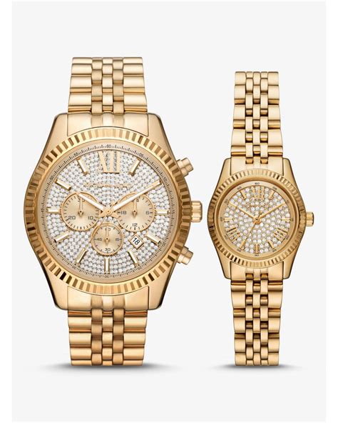 michael kors his and her watches set|his and hers watches set.